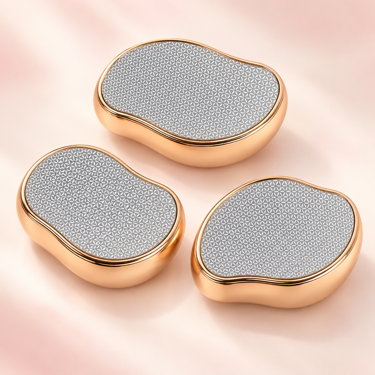 The Trio - Gold - 3 erasers