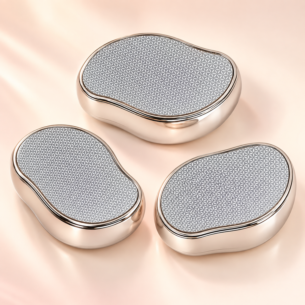 The Trio - Silver - 3 erasers